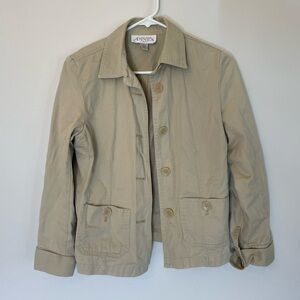 Casual Corner Annex Petite - Khaki Jacket